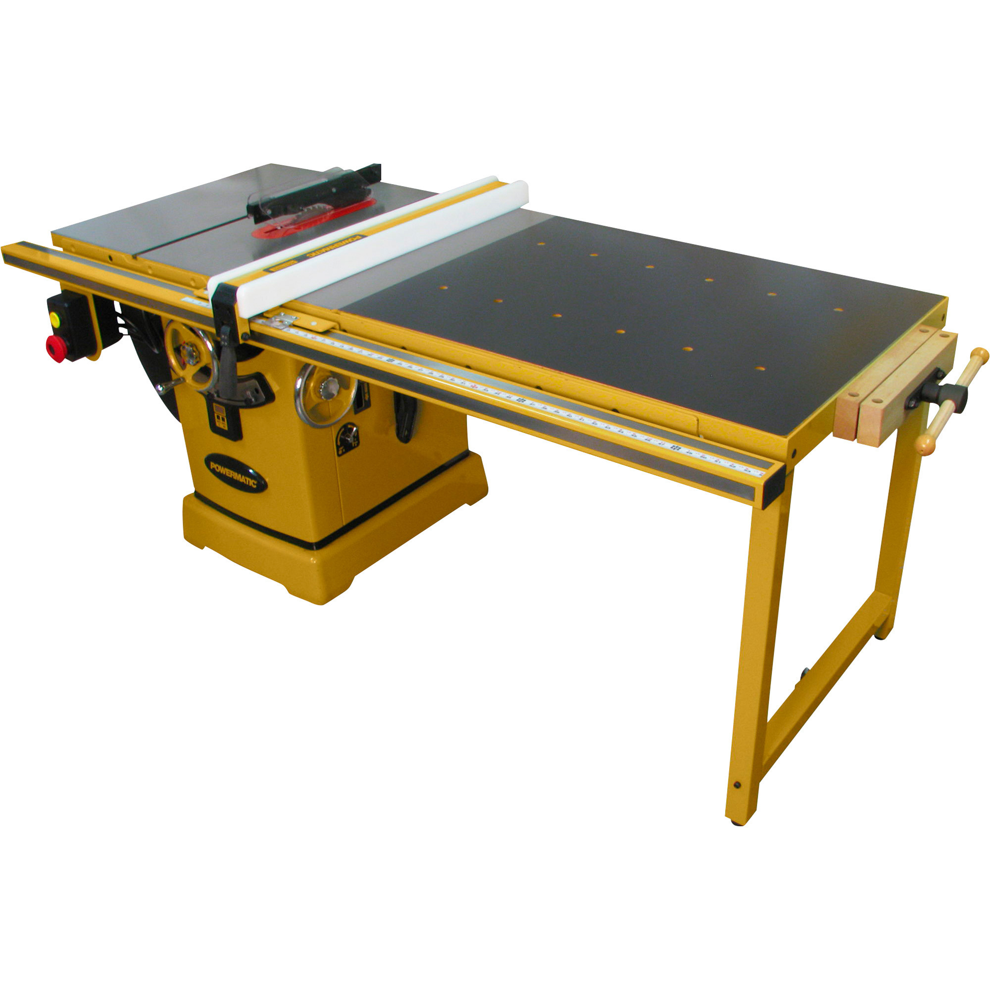 Powermatic Table Saw, 5HP, 1PH, 230V, 50in. Rip, With Accu-Fence and Workbench, Model# PM2000B